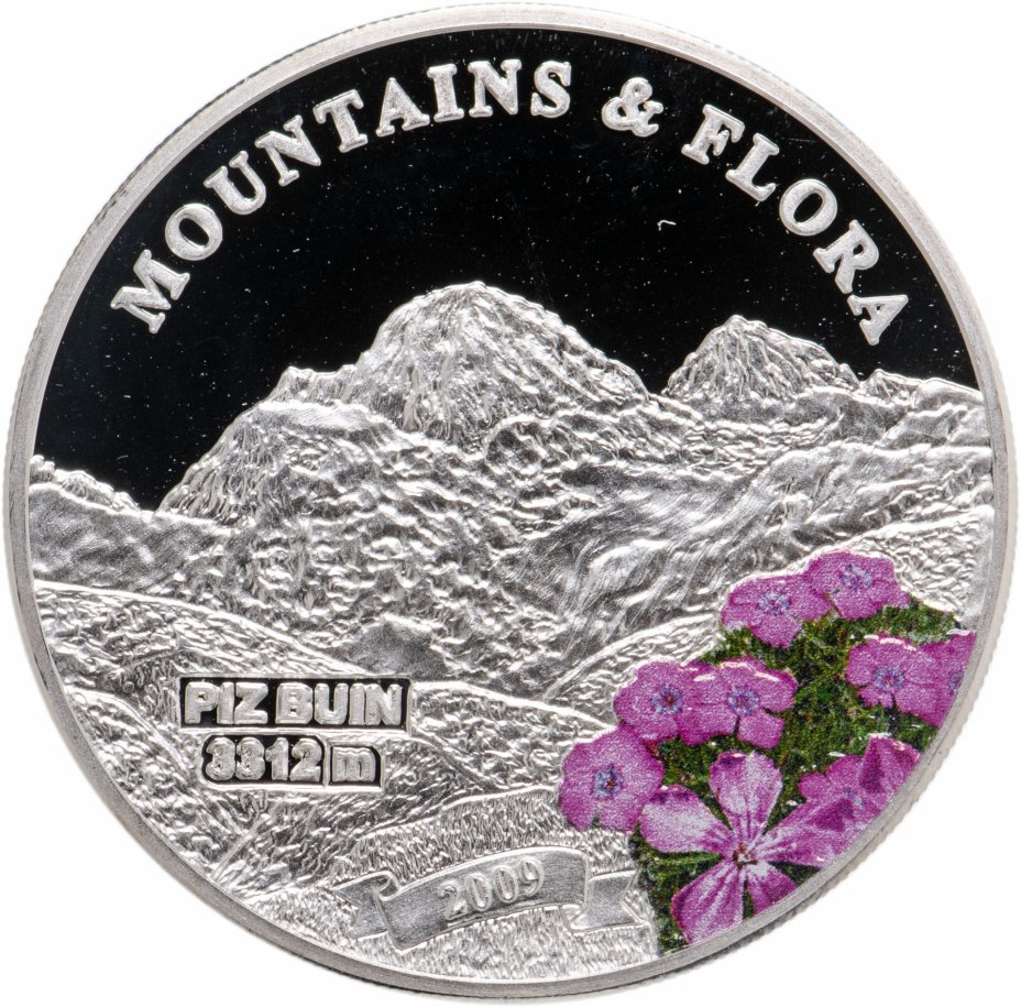 купить Палау 5 долларов  2009 "Горы и флора: Пиз Буин"