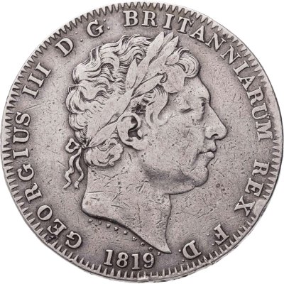 купить Великобритания 1 крона (crown) 1819 Георг III