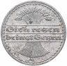 Купить Германия (Веймарская республика) 50 пфеннигов (pfennig) 1922  A знак монетного двора "A" — Берлин