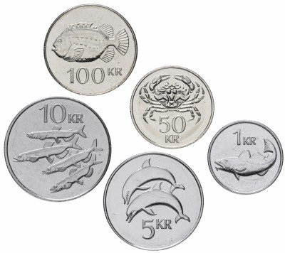 Купить Исландия набор монет 2005-2011 (5 штук)