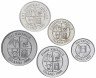 Купить Исландия набор монет 2005-2011 (5 штук)