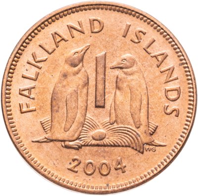 купить Фолклендские острова 1 пенни (penny) 2004