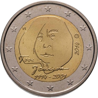 купить Финляндия 2 евро 2014 "100 лет со дня рождения Туве Янссон"