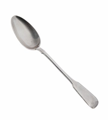 Купить Ложка чайная лаконичной формы, серебро 84 пр., мастер ГМ, Российская Империя, 1908-1917 гг.