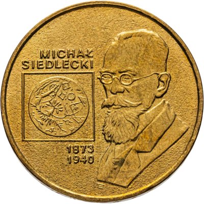 купить Польша 2 злотых 2001 "Польские путешественники - Михал Седлецкий"