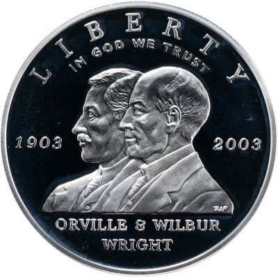 купить США 1 доллар (dollar) 2003 "100 лет первому полету"