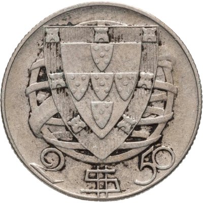 купить Португалия 2,5 эскудо (escudos) 1944