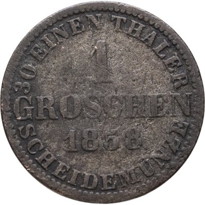купить Германия, Ганновер 1 грош 1858