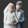 Купить Статуэтка "Свадьба", фарфор, роспись, NAO Porcelain, Испания, 1992 г.