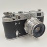 Купить Фотоаппарат пленочный "ФЭД-2" с объективом "Индустар-26м" в оригинальном кофре, металл, пластик, стекло, кожа, Харьковский машиностроительный завод им. Дзержинского (ФЭД), СССР, 1955-1970 гг.