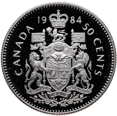 купить Канада 50 центов 1984