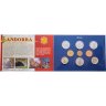 Купить Андорра набор из 7 монет 2003 г + 1 евро Италии и Греции, в буклете