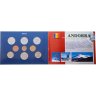 Купить Андорра набор из 7 монет 2003 г + 1 евро Италии и Греции, в буклете