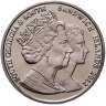 Купить Южная Георгия и Южные Сандвичевы острова 2 фунта (pounds) 2012 "Жизнь Елизаветы II - Королева-мать с младенцем Елизаветой II"