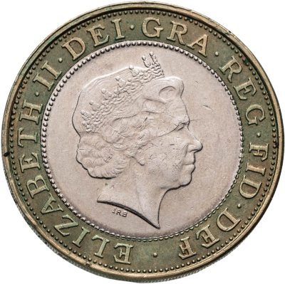 купить Великобритания 2 фунта (pounds) 1999 Чемпионат мира по регби