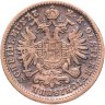 Купить Австрия 1 крейцер (kreuzer) 1885