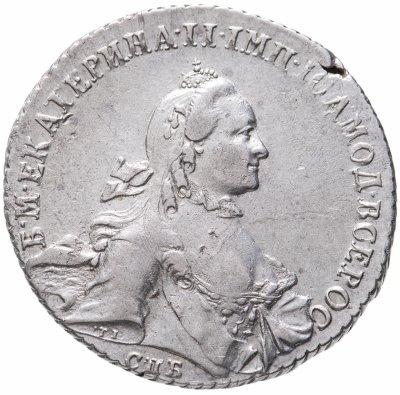 Купить 1 рубль 1764 СПБ-TI-ЯI, Биткин №185