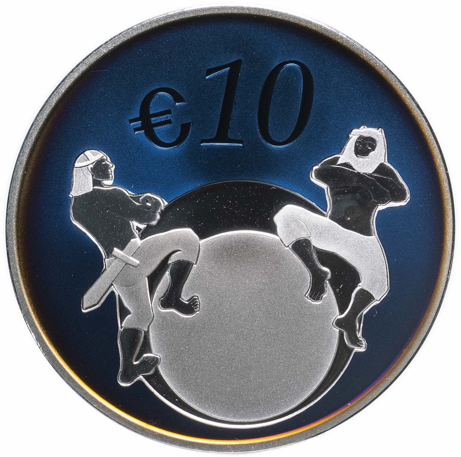 купить Эстония 2011 10 евро "Будущее Эстонии" в футляре с сертификатом