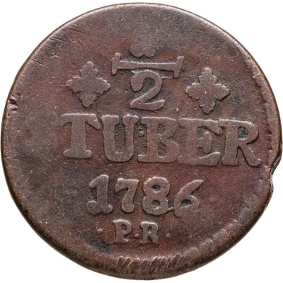 купить Юлих-Берг 1/2 штюбера 1786