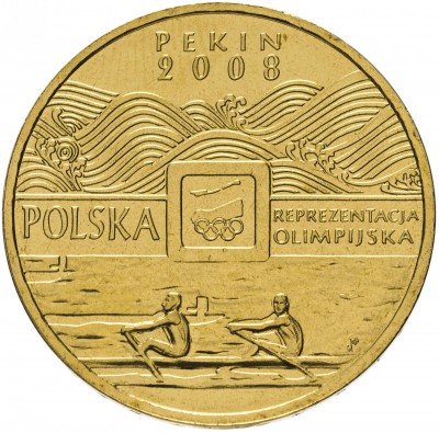 купить Польша 2 злотых 2008 "XXIX летние Олимпийские игры, Пекин 2008"