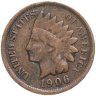 Купить США 1 цент 1906 "Indian Head Cent"