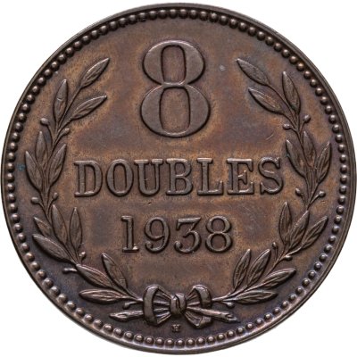 купить Гернси 8 дублей (doubles) 1938
