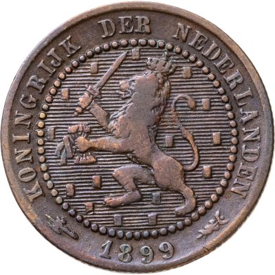 купить Нидерланды 1 цент (cent) 1899
