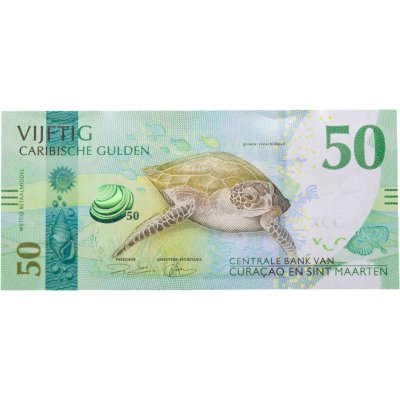 купить Кюрасао и Синт-Мартен 50 гульденов 2025