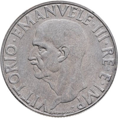 купить Италия 1 лира (lira) 1939 Не магнетик 1939 - XVII