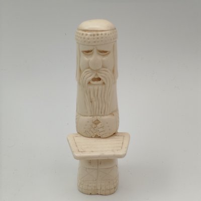 купить Статуэтка "Гусляр", кость, резьба, СССР, 1960-1980 гг.