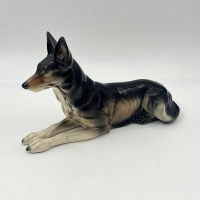 купить Статуэтка "Овчарка", Katzhutte, фаянс, аэрография, Германия, 1941-1958 гг.