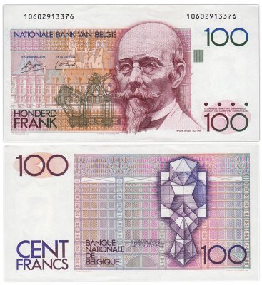 купить Бельгия 100 франков 1978 года
