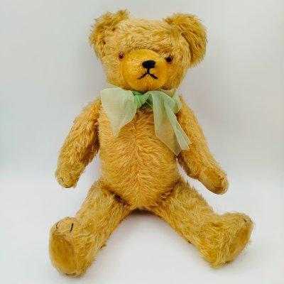 купить Игрушка мягкая набивная "Мишка Тедди", ткань, мохер, опилки, пластик, Германия, 1950-1970 гг.