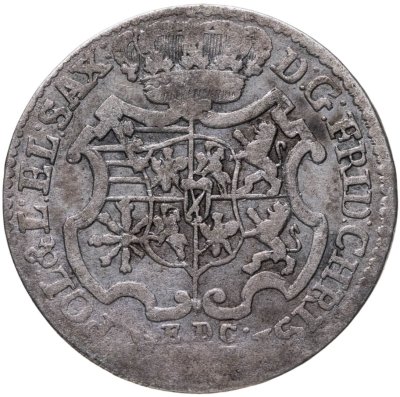 купить Германия, Саксония 1/24 талера 1763, Фридрих Август II