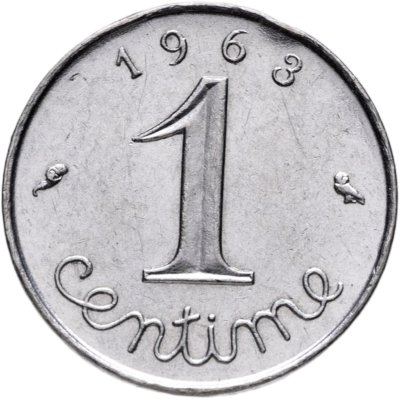 купить Франция 1 сантим 1963