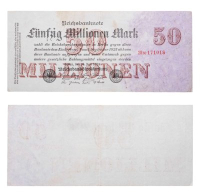купить Германия 50000000 марок 1923