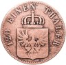 Купить Германия, Пруссия 3 пфеннига  1846