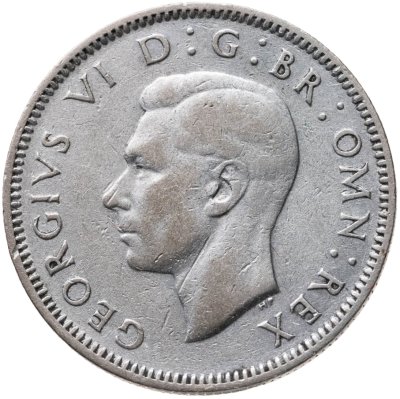 купить Великобритания 1 шиллинг (shilling) 1943 Шотландский шиллинг - лев, сидящий на короне