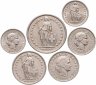 Купить Швейцария набор монет 1968-1991 (6 штук)