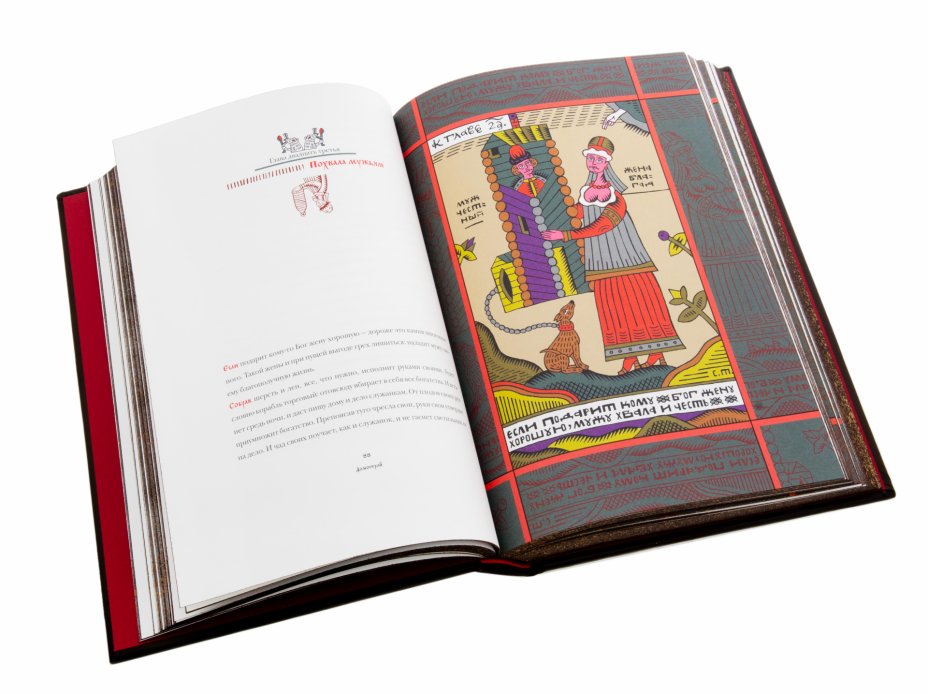 "Домострой", подарочное издание, издательство "РИПОЛ классик", кожаный ...