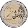 Купить Люксембург 2 евро (euro) 2024 "100-летие введения в обращение монет франка с изображением Фейерштепплера"