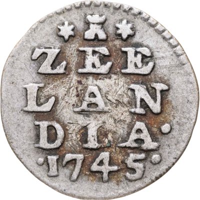 купить Голландская республика, Зеландия 2 стювера 1745