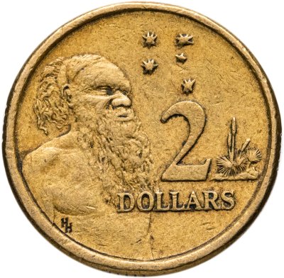 купить Австралия 2 доллара (dollars) 1988