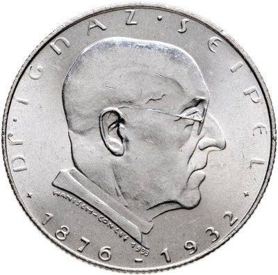 купить Австрия 2 шиллинга 1932 "Игнац Сейпель"