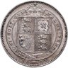Купить Великобритания 1 шиллинг (shilling) 1887 с портретом королевы Виктории
