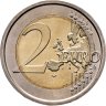 Купить Италия 2 евро 2009 "200 лет со дня рождения Луи Брайля"