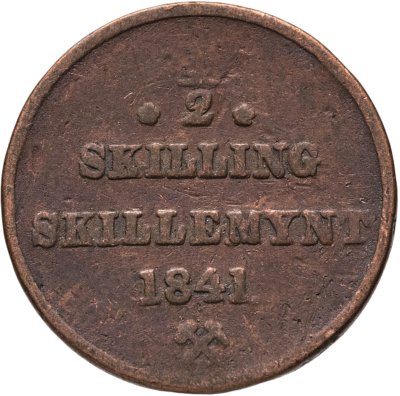 купить Норвегия 1/2 скиллинга 1841