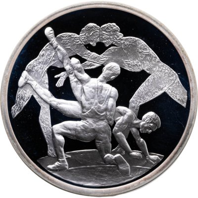 купить Греция 10 евро 2004 "XXVIII летние Олимпийские Игры, Афины 2004 - Борьба"
