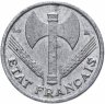 Купить Франция 50 сантимов 1942-1944 Режим Виши, топор франциска