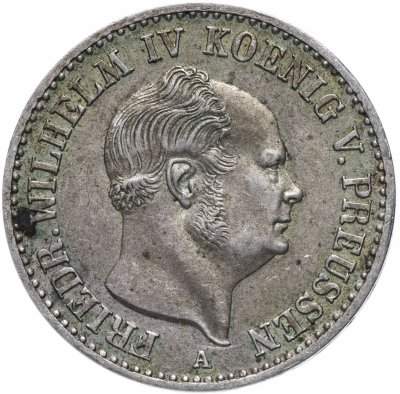 купить Пруссия (Германия) 1/6 талера 1858